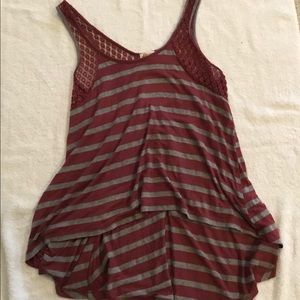 TEN SIXTY SHERMAN stripped tank top